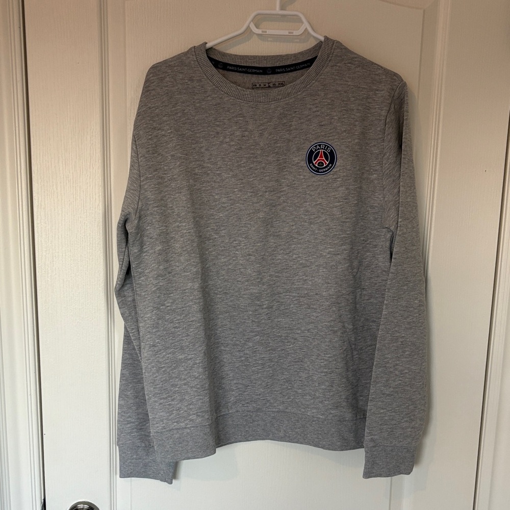 Gray Paris Saint Germain Crewneck Sweatshirt from Paris Les Champs Élysées
